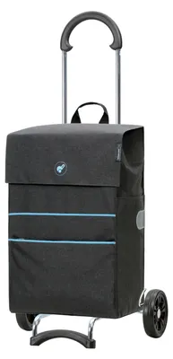 Produktbild von ANDERSEN Einkaufstrolley - Scala Shopper Nelon anthrazit 53 L Freizeit, modern, klappbar, leichtgängig, leise Räder