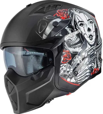 Zdjęcie produktu dla Kask Premier Helmets 25 Subverter Flip-Up czarny XL czarny XL