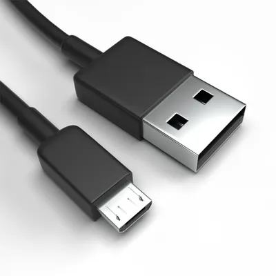 Produktbild von Micro-USB Ladekabel für Kyocera Digno F Schwarz 1 m Handy Schnellladekabel Datenkabel