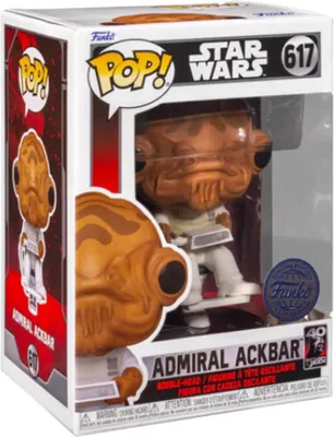 Obrázek produktu pro Funko Pop! 500 Star Wars Generál Ackbar