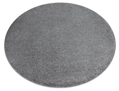 Image de TAPIS cercle INDUS gris 95 plaine MÉLANGE gris cercle 200 cm