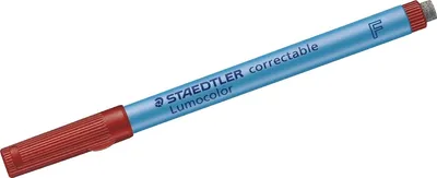 Obrázek produktu pro Staedtler Lumocolor 305, Pokuta, 1 barva/barev, Červená, 0,6 mm, Inkoust na vodní bázi