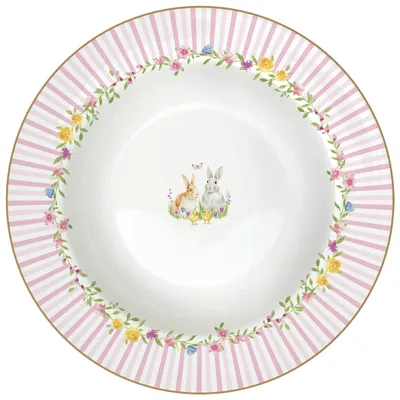 Obrázok produktu pre Porcelánový tanier na polievku Happy Easter