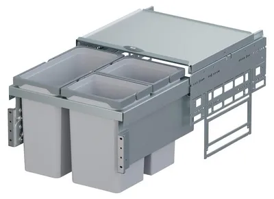 Immagine prodotto di Vauth-Sagel VS ENVI Space sistema rifiuti 2 x 10 + 1 x 16 Liter 500 mm