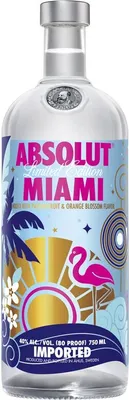 Produktbild von Absolut Vodka Miami 1 Liter