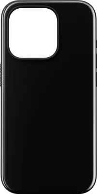 A black phone case shown from the back.