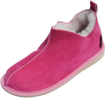 Produktbild von Lammfell Hausschuhe CINDERELLA - Schuhgröße: EUR 40 | Farbe: Pink
