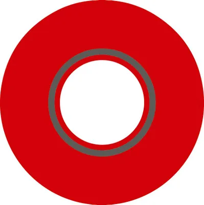 Immagine prodotto di Nastro adesivo in PVC 50 mm x 33 m, rosso