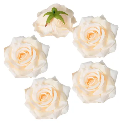 Produktbild von künstliche Rosenblütenköpfe, realistische Seidenrosen für DIY-Blumenwände, Hochzeiten, Geburtstage und Babypartys – ideal als Dekoration für Zuhause.