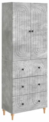 Obrázok produktu pre Sada skríň 2 pcs 66 x 34,5 x 90 cm Kompozitné drevo