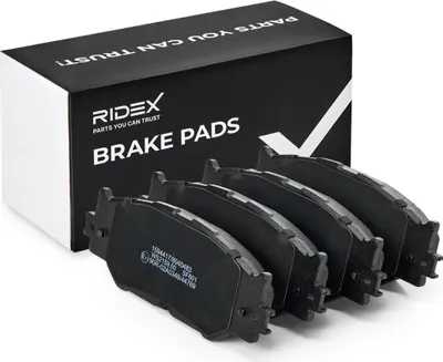Produktbild von RIDEX 402B0449 Bremsbeläge Satz Vorne für LEXUS IS II (GSE2, ALE2, USE2) IS III (GSE3, AVE3) IS C (GSE2)