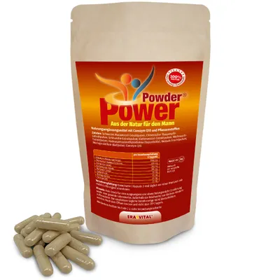 Produktbild von PowerPowder für den Mann 90 Kapseln