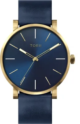 Produktbild von Herrenuhr TORII G45NL.NG klassisch in Marineblau