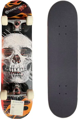 Produktbild von Klassisches Profil-Skateboard MASTER - Skull