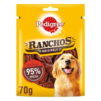 Produktbild von Pedigree Ranchos - Rindfleisch - Hundesnacks - 70g