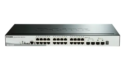 Produktbild von D-Link DGS-1510-28P Managed PoE Gigabit Stack Switch