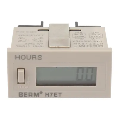 Zdjęcie produktu dla AC 110-220 V H7Et BVM Cyfrowy licznik energii elektrycznej z 6-cyfrowym wyświetlaczem LCD (0,0 godz.)