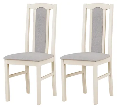 Productafbeelding van ESSZIMMERSTUHL - Set van 2 stoelen, model Bos, kleur 7 (kasjmier), kleur 85 (opium)
