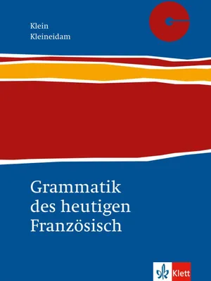 Produktbild von Grammatik des heutigen Französisch