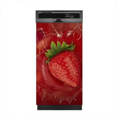 Produktbild von Aufkleber sticker 45x80 cm Dekorative folie Spülmaschine - Farbige Früchte