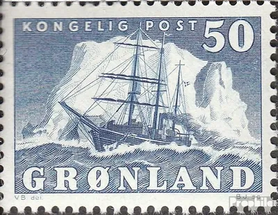 Produktbild von Briefmarken Dänemark - Grönland 1950 Mi 34 postfrisch Freimarken