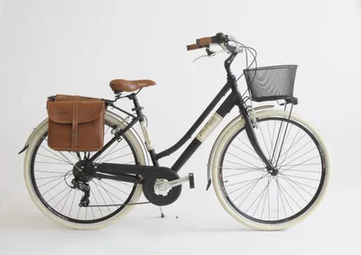 Produktbild von VENICE - I love Italy Cityfahrrad 28 Zoll 605 Aluminium Lady NERO PDC