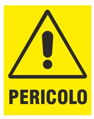 Immagine prodotto di CARTELLO 'PERICOLO' 40x60 cm