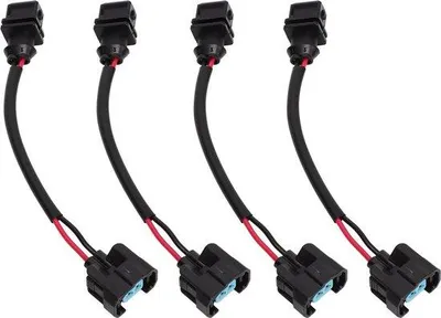 Image de Câble de connexion pour injecteur d'essence, 4 pièces, adaptateur OBD1/OBD2