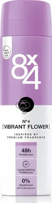 Produktbild von 8 x 4 Deodorant - Nr. 4 Vibrant Flower - Deodorant - Blumenduft - 150 ml - 1 Stück
