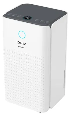 Produktbild von Luftentfeuchter Ion R-91612, 12 l/Tag, für 60 m² Räume, Wäschetrocknungsfunktion