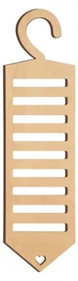 Produktbild von Krawattenhalter Holz Gürtelhalter Krawattenbügel Organizer Aufbewahrung für Krawatten Gürtel Schals Aufbewahrung