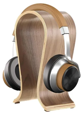 Immagine prodotto di Supporto per cuffie in legno con design antiscivolo