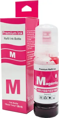 Produktbild von Kompatibler Nachfülltinte für EcoTank L11050 L1210 L3110 L3150 L3210 ersetzt 103 Magenta - ca. 7500 Seiten