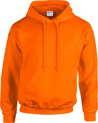 Image de Gildan - Sweat à capuche pour hommes/femmes unie FK2773 (XXL) (orange fluo)