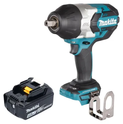 Immagine prodotto di Avvitatore a impulsi a batteria Makita DTW 1004 M1 18 V 1050 Nm 1/2" brushless + 1x batteria ricaricabile 4,0 Ah - senza caricabatterie