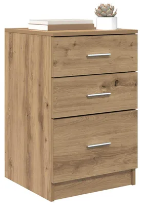 Obrázok produktu pre vidaXL Nočný stolík Artisan dub 40 x 40 x 63 cm Materiál na báze dreva