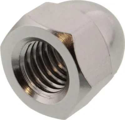 Obrázok produktu pre Hutmutter JMP, závit M8x1,25 mm, hliník, strieborná eloxovaná povrchová úprava