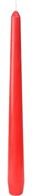 Produktbild von Duni Leuchterkerzen rot Höhe 245mm Ø 22mm 50er