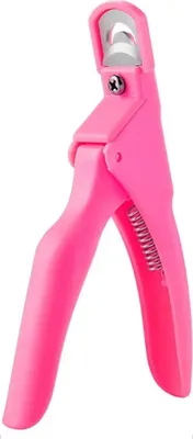 Produktbild von EWANTO Nagelknipser Tip Cutter Schneider für Kunstnägel Gelnägel Falsche Nägel Maniküre Werkzeug Pink TCP-02