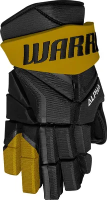 Produktbild von Warrior Alpha LX2 MAX Handschuhe Junior, Größe:11 Zoll, Farben:schwarz/gold