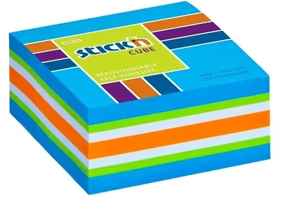 Produktbild von Haftnotizen Hopax - 51 x 51 mm / 250 Zettel / Mix blau