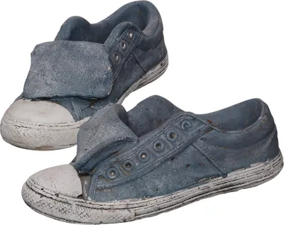 Produktbild von UNUS® Turnschuh 2x Übertopf Blumentopf Pflanzschale Pflanzgefäß Gartendeko blau
