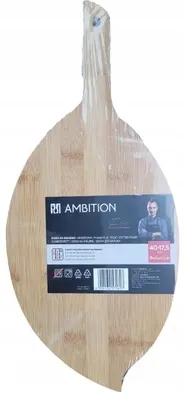 Produktbild von Ambition Bambus Schneidebrett Blattform Servierbrett
