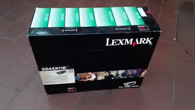 Productafbeelding van Toner LEXMARK X644X11E, geschikt voor X644E, zwart, hoge capaciteit