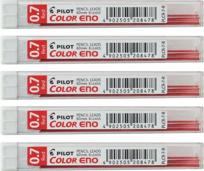 Produktbild von PILOT Color Eno Minen 5er-Set rot