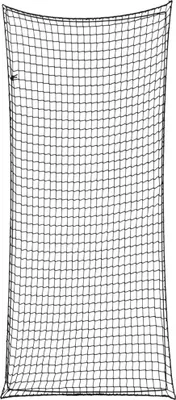 Image de Filet pour remorque avec corde élastique noir 8x3,5 m PP