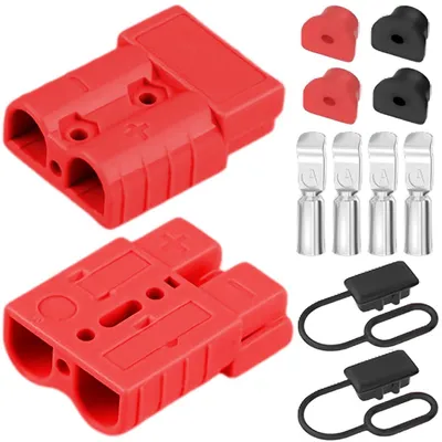 Akku-Schnellkupplung 2 Stk. 600 V 350 A für 0-2 AWG Kabel