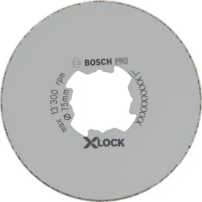 Obrázok produktu pre Bosch X-LOCK, Fréza na T drážky, Diamond, Keramický, 7,5 cm, 3,5 cm