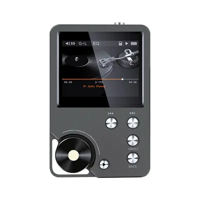 Produktbild von M30 High-Resolution MP3 Player – DSD, FLAC, CUE, HiFi DAC, 64GB Speicherkarte, bis 256GB erweiterbar, tragbarer digitaler Audio-Player, Grau