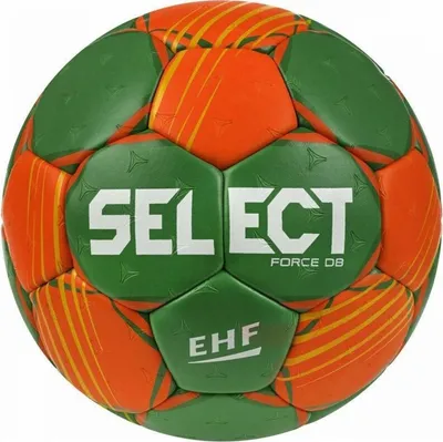 Produktbild von SELECT Handball Force DB v22 , grün orange, Größe 2